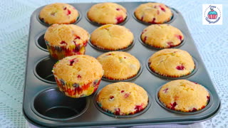 Маффины или кексы с ягодным ассорти: готовятся быстро, хорошо сохраняют свою свежесть и всем нравятся, рецепт