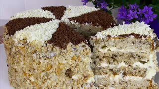 Вы влюбитесь в этот Торт! Торт НАДЕЖДА, домашний,очень вкусный!